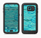 The Blue Abstarct Cells with Fish Water Illustration Full Body Samsung Galaxy S6 LifeProof Fre Case Skin Kit