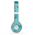 The Blue Abstarct Cells with Fish Water Illustration Skin for the Beats by Dre Solo 2 Headphones