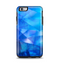 The Blue Abstract Crystal Pattern Apple iPhone 6 Plus Otterbox Symmetry Case Skin Set