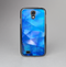 The Blue Abstract Crystal Pattern Skin-Sert Case for the Samsung Galaxy S4