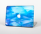 The Blue Abstract Crystal Pattern Skin Set for the Apple MacBook Air 11"