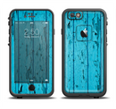 The Blue Aged Wood Panel Apple iPhone 6/6s Plus LifeProof Fre Case Skin Set