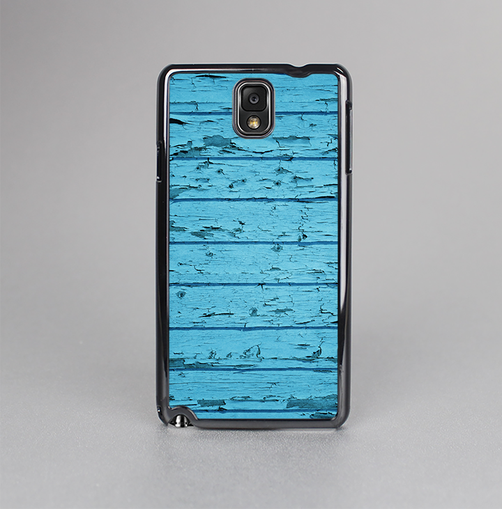 The Blue Aged Wood Panel Skin-Sert Case for the Samsung Galaxy Note 3