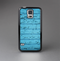 The Blue Aged Wood Panel Skin-Sert Case for the Samsung Galaxy S5