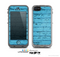 The Blue Aged Wood Panel Skin for the Apple iPhone 5c LifeProof Case