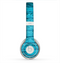The Blue Aged Wood Panel Skin for the Beats by Dre Solo 2 Headphones