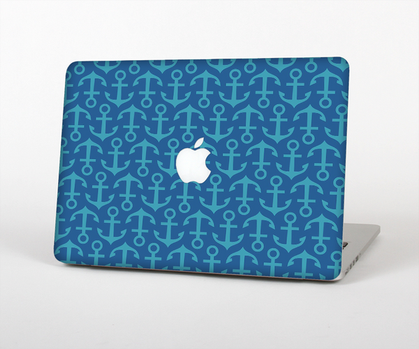 The Blue Anchor Collage V2 Skin Set for the Apple MacBook Air 11"