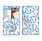The Blue Anchor Stitched Pattern Skin For The Apple iPod Classic