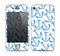 The Blue Anchor Stitched Pattern Skin for the Apple iPhone 4-4s