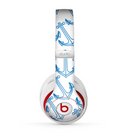 The Blue Anchor Stitched Pattern Skin for the Beats by Dre Studio (2013+ Version) Headphones