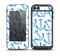 The Blue Anchor Stitched Pattern Skin for the iPod Touch 5th Generation frē LifeProof Case
