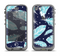 The Blue Aztec Feathers and Stars Apple iPhone 5c LifeProof Nuud Case Skin Set