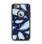 The Blue Aztec Feathers and Stars Apple iPhone 6 Otterbox Defender Case Skin Set
