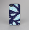 The Blue Aztec Feathers and Stars Skin-Sert for the Apple iPhone 4-4s Skin-Sert Case