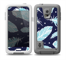 The Blue Aztec Feathers and Stars Skin Samsung Galaxy S5 frē LifeProof Case