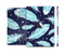 The Blue Aztec Feathers and Stars Skin Set for the Apple iPad Mini 4