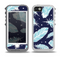 The Blue Aztec Feathers and Stars Skin for the iPhone 5-5s OtterBox Preserver WaterProof Case