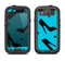 The Blue & Black High-Heel Pattern V12 Samsung Galaxy S3 LifeProof Fre Case Skin Set