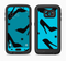 The Blue & Black High-Heel Pattern V12 Full Body Samsung Galaxy S6 LifeProof Fre Case Skin Kit