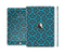 The Blue & Black Spirals Pattern Skin Set for the Apple iPad Air 2