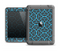 The Blue & Black Spirals Pattern Apple iPad Mini LifeProof Fre Case Skin Set