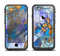 The Blue Bright Watercolor Butter-Floral Apple iPhone 6 LifeProof Fre Case Skin Set