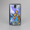 The Blue Bright Watercolor Butter-Floral Skin-Sert Case for the Samsung Galaxy Note 3