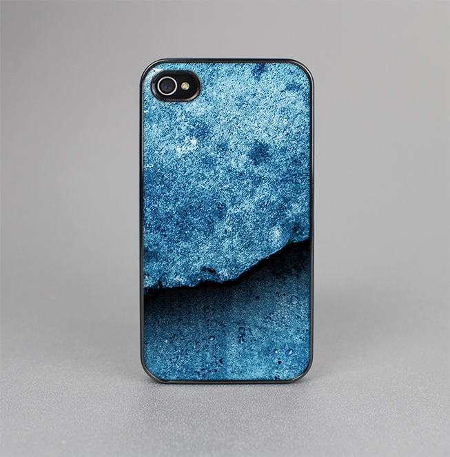 The Blue Broken Concrete Skin-Sert for the Apple iPhone 4-4s Skin-Sert Case
