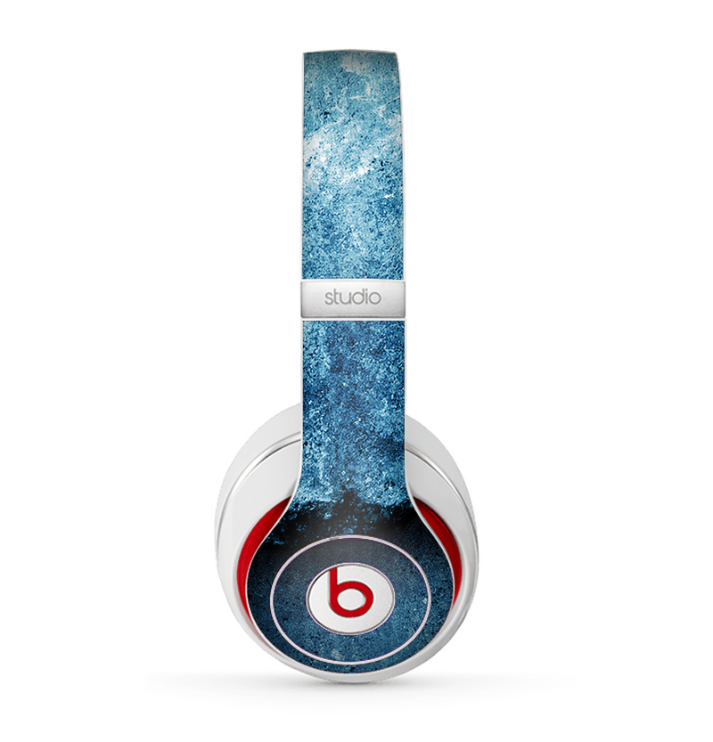 The Blue Broken Concrete Skin for the Beats by Dre Studio (2013+ Version) Headphones
