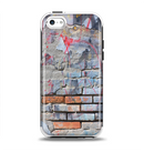 The Blue Chipped Graffiti Wall Apple iPhone 5c Otterbox Symmetry Case Skin Set