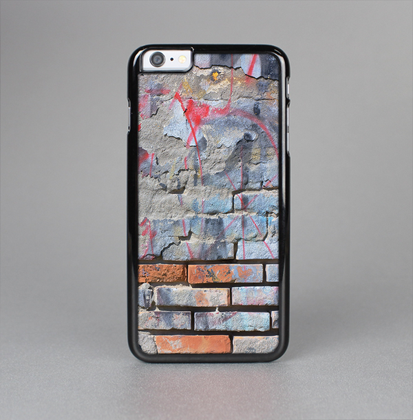 The Blue Chipped Graffiti Wall Skin-Sert for the Apple iPhone 6 Plus Skin-Sert Case
