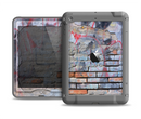 The Blue Chipped Graffiti Wall Apple iPad Air LifeProof Nuud Case Skin Set