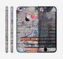 The Blue Chipped Graffiti Wall Skin for the Apple iPhone 6