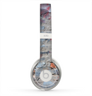 The Blue Chipped Graffiti Wall Skin for the Beats by Dre Solo 2 Headphones