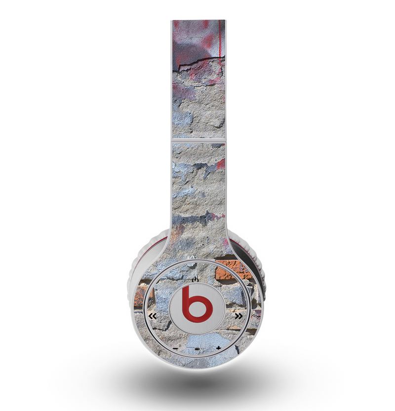 The Blue Chipped Graffiti Wall Skin for the Original Beats by Dre Wireless Headphones