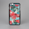 The Blue & Coral Abstract Butterfly Sprout Skin-Sert Case for the Apple iPhone 6 Plus