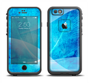 The Blue DIstressed Waves Apple iPhone 6/6s Plus LifeProof Fre Case Skin Set