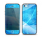 The Blue DIstressed Waves Skin Set for the iPhone 5-5s Skech Glow Case