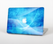 The Blue Distressed Waves Skin for the Apple MacBook Pro 15"