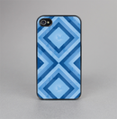 The Blue Diamond Pattern Skin-Sert for the Apple iPhone 4-4s Skin-Sert Case