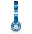 The Blue Diamond Pattern Skin for the Beats by Dre Solo 2 Headphones