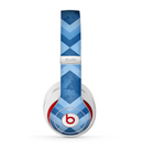 The Blue Diamond Pattern Skin for the Beats by Dre Studio (2013+ Version) Headphones