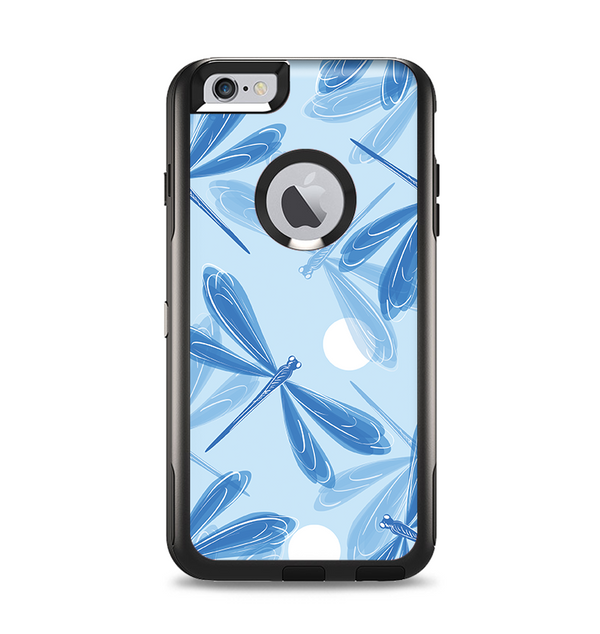The Blue DragonFly Apple iPhone 6 Plus Otterbox Commuter Case Skin Set