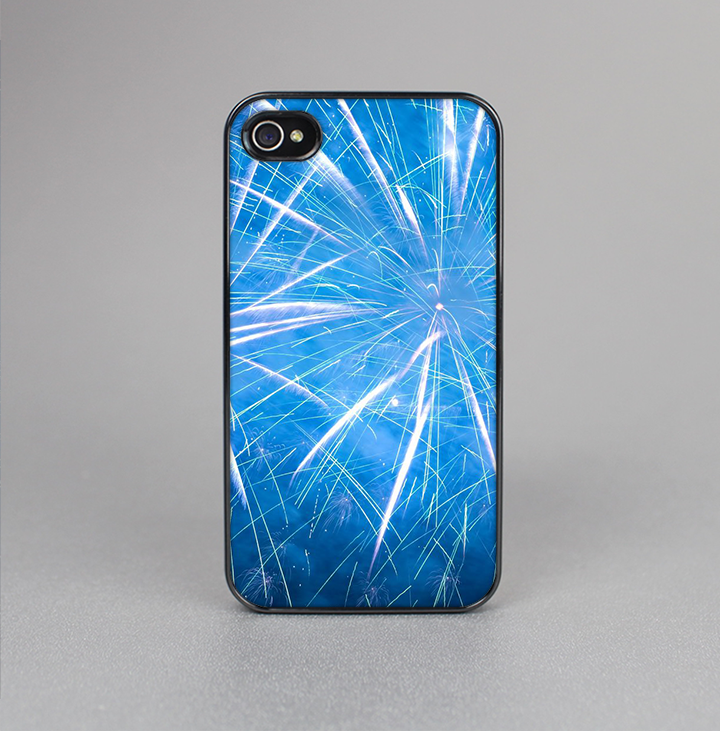 The Blue Fireworks Skin-Sert for the Apple iPhone 4-4s Skin-Sert Case