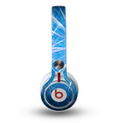 The Blue Fireworks Skin for the Beats by Dre Mixr Headphones