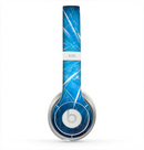 The Blue Fireworks Skin for the Beats by Dre Solo 2 Headphones