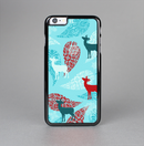 The Blue Fun Colored Deer Vector Skin-Sert Case for the Apple iPhone 6 Plus