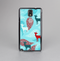 The Blue Fun Colored Deer Vector Skin-Sert Case for the Samsung Galaxy Note 3