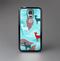 The Blue Fun Colored Deer Vector Skin-Sert Case for the Samsung Galaxy S5