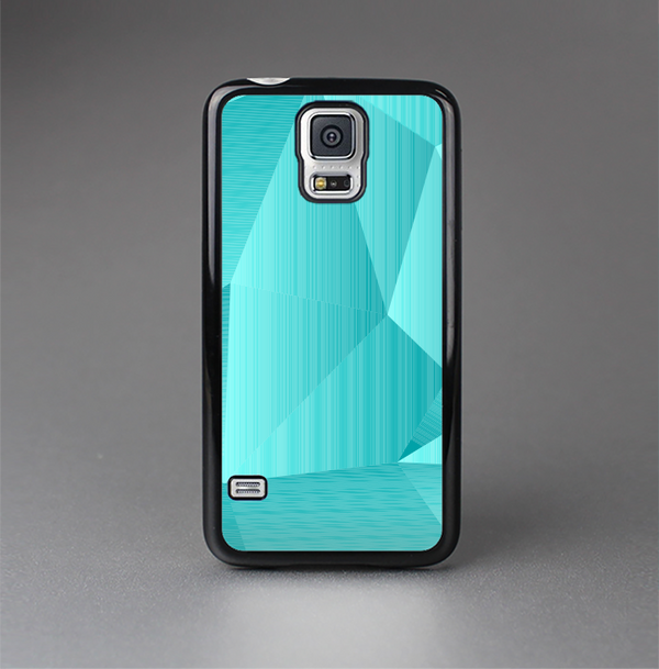The Blue Geometric Pattern Skin-Sert Case for the Samsung Galaxy S5